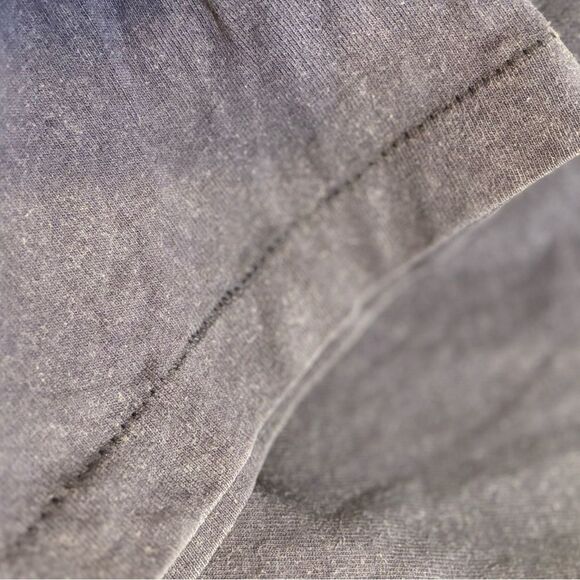 Vintage 1994 Single Stitch Navy Graphic T-Shirt Kokopelli Flute Montana - Picture 8 of 8